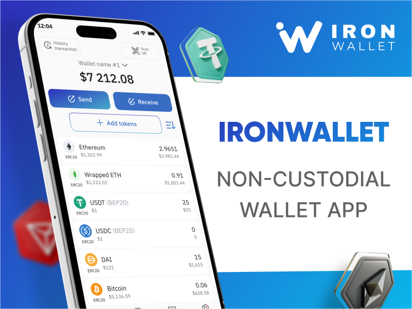 IronWallet – Best Crypto Wallet