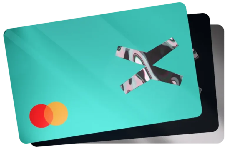 NFC card from the xPortal crypto wallet.