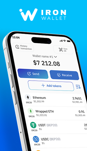 IronWallet review: A Cryptocurrency Storage App.