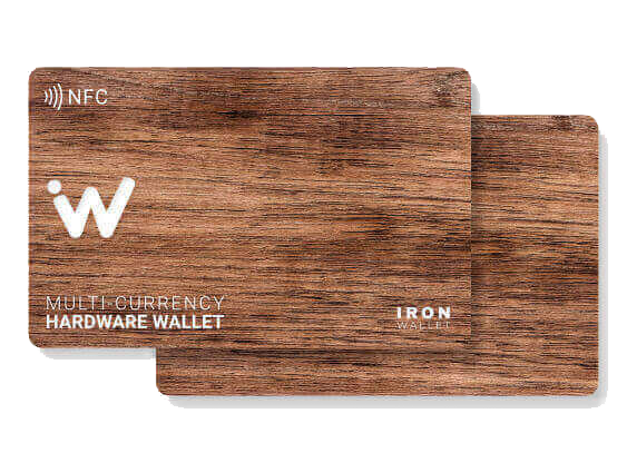 A IronWallet NFC Cards benefits.